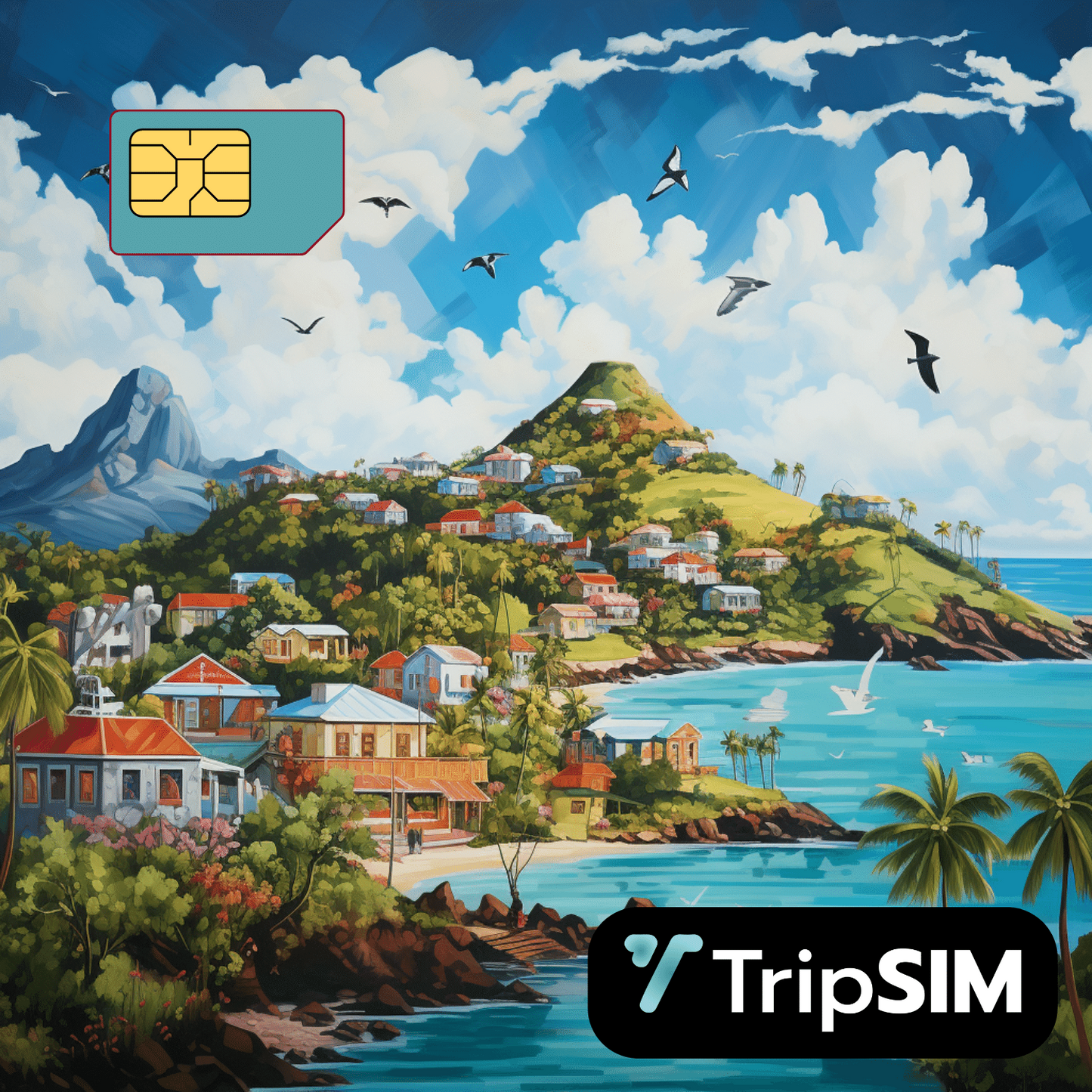 eSIM St Martin